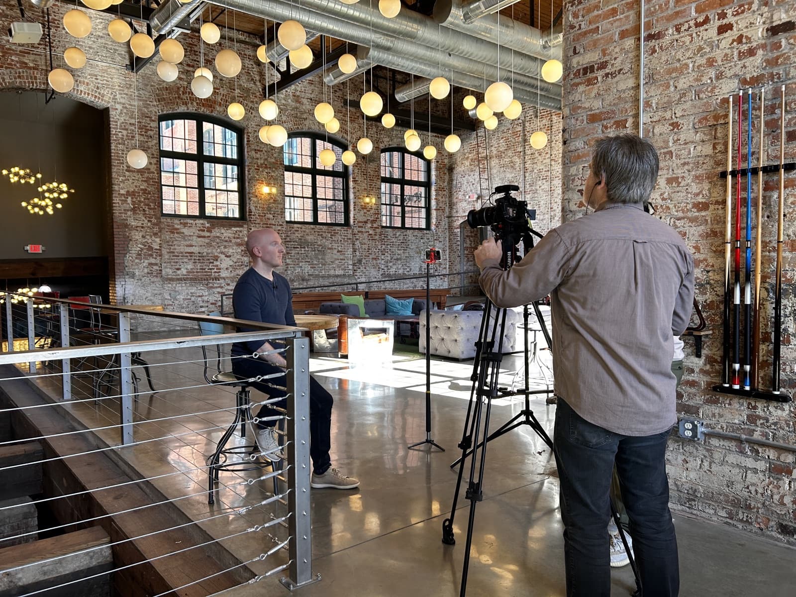 Studio interior