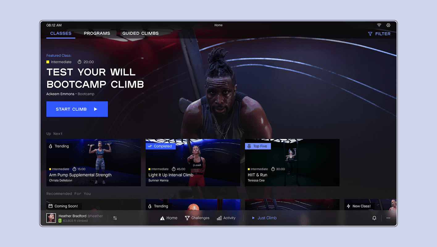 Class library — embedded display