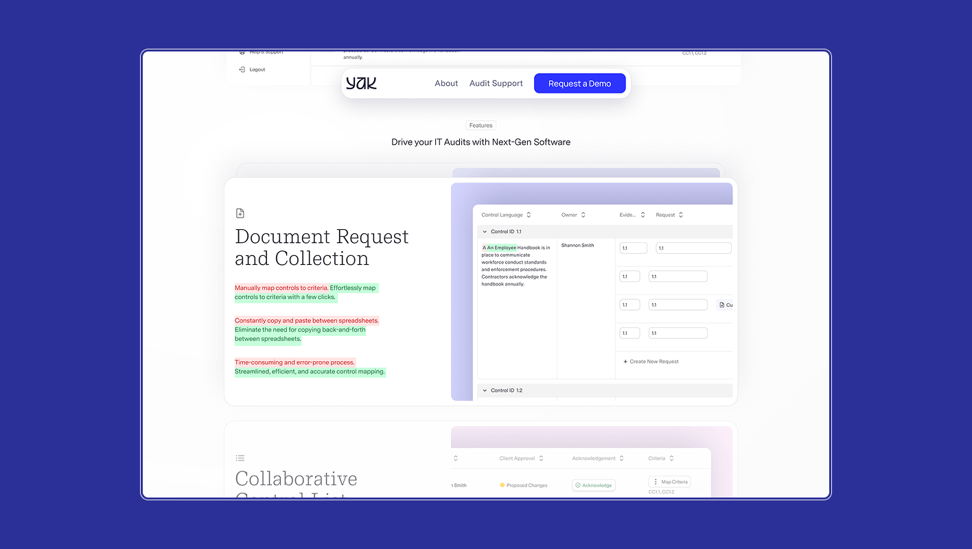 Feature overview